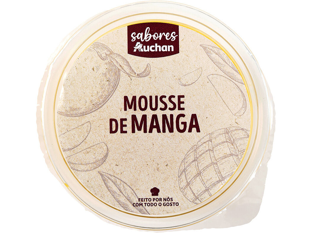 MOUSSE DE MANGA SABORES AUCHAN 135 G image number 1