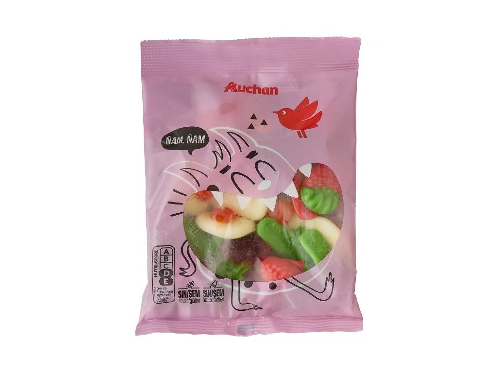 GOMAS AUCHAN COLOR MIX 200G image number 0