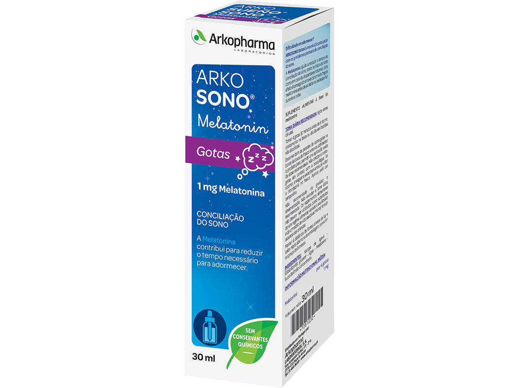 SUPLEMENTO ARKOSONO MELATONIN GOTAS 30ML image number 0