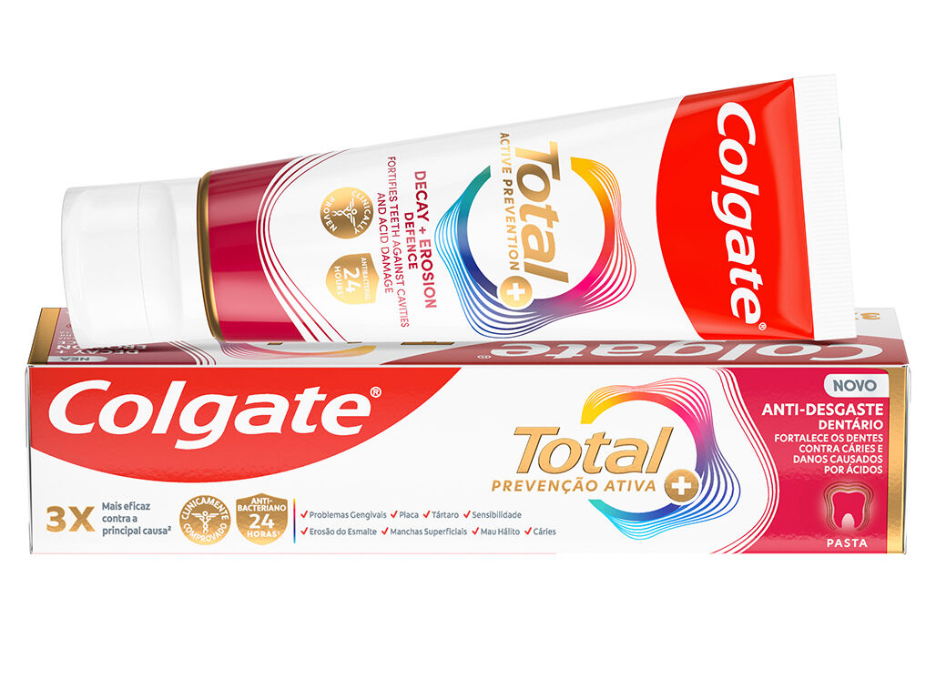 PASTA DENT&Iacute;FRICA COLGATE TOTAL ANTI-DESGASTE 75ML image number 0