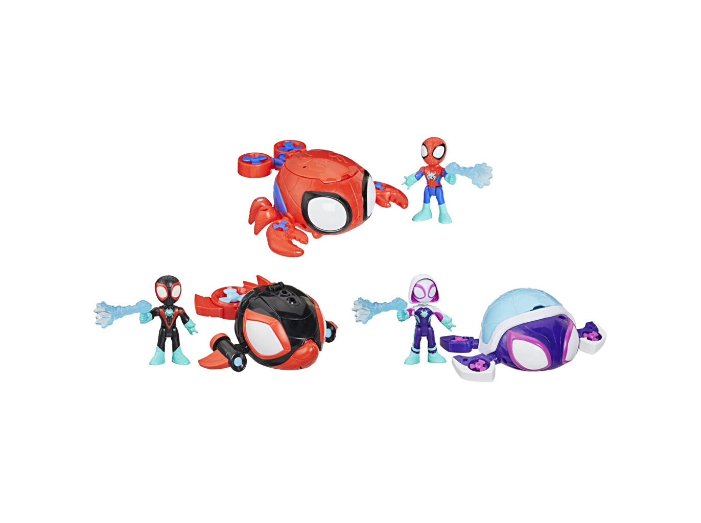 FIGURA E VEICULOS SPIDEY MULTI-CORES MODELOS SORTIDOS image number 3