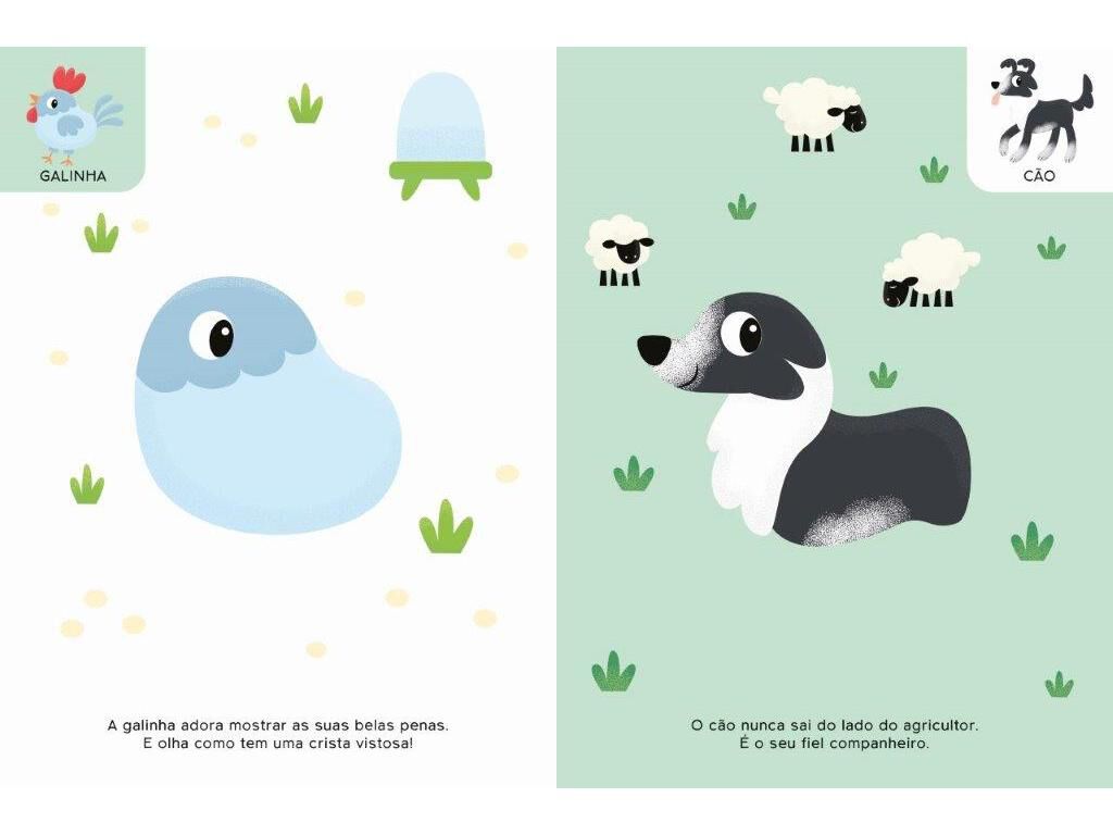 AUTOCOLANTES DIVERTIDOS ANIMAIS DA QUINTA image number 1