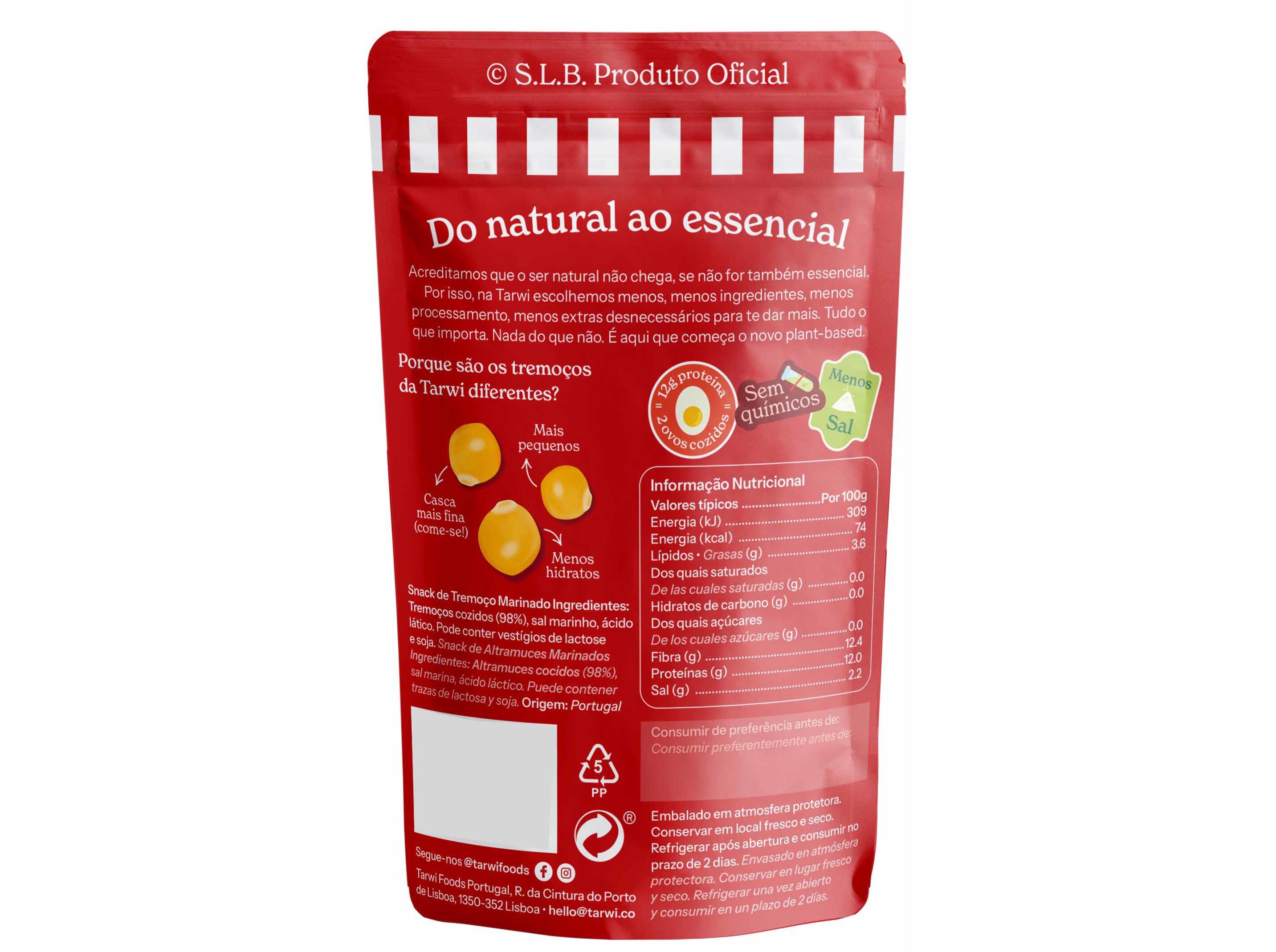 TREMO&Ccedil;OS TARWI SABOR GLORIOSO 100G image number 2