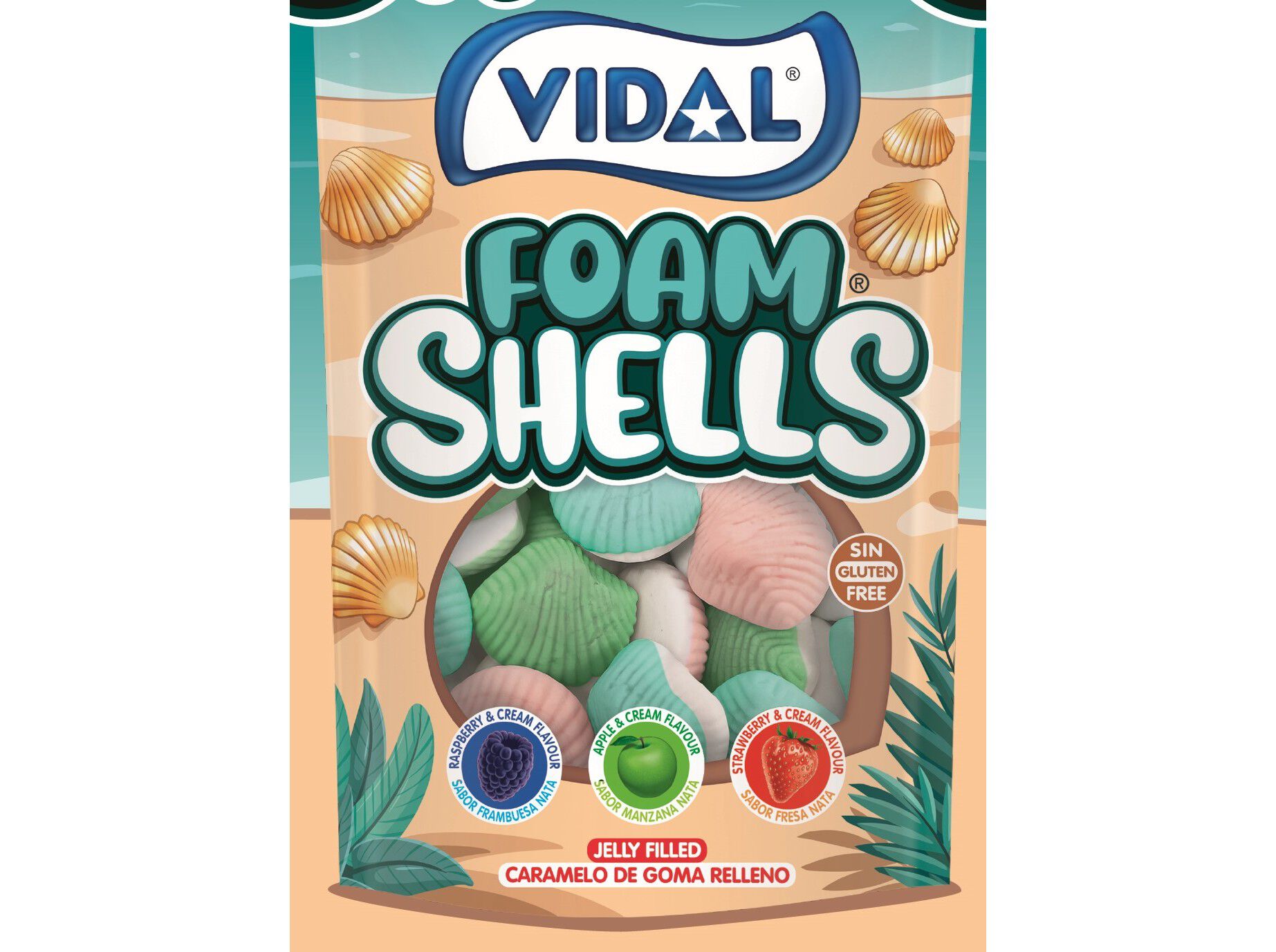 GOMAS VIDAL SHELLS FOAM 160G image number 0