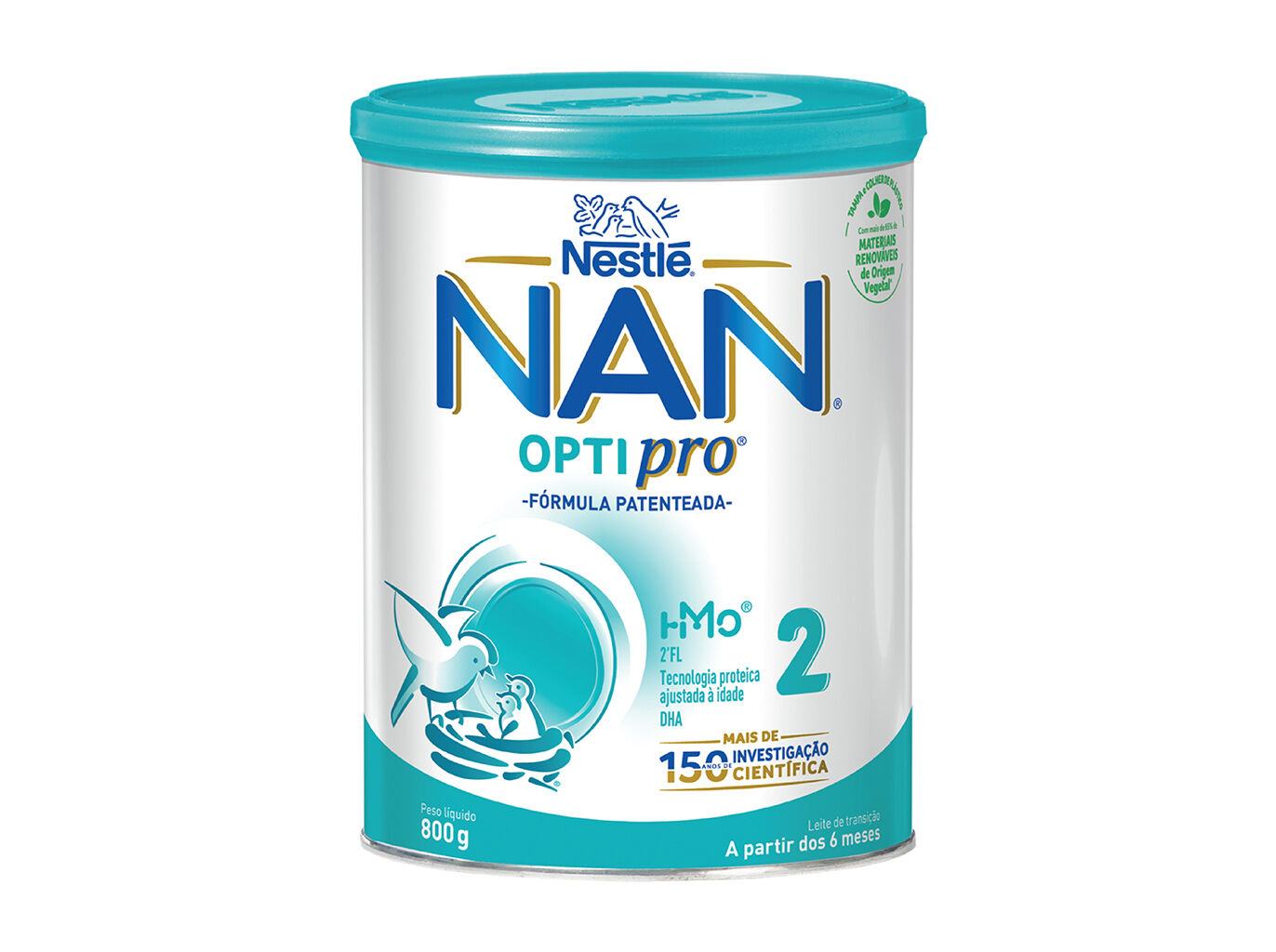 LEITE NAN OPTIPRO 2 TRANSI&Ccedil;&Atilde;O 800 G
