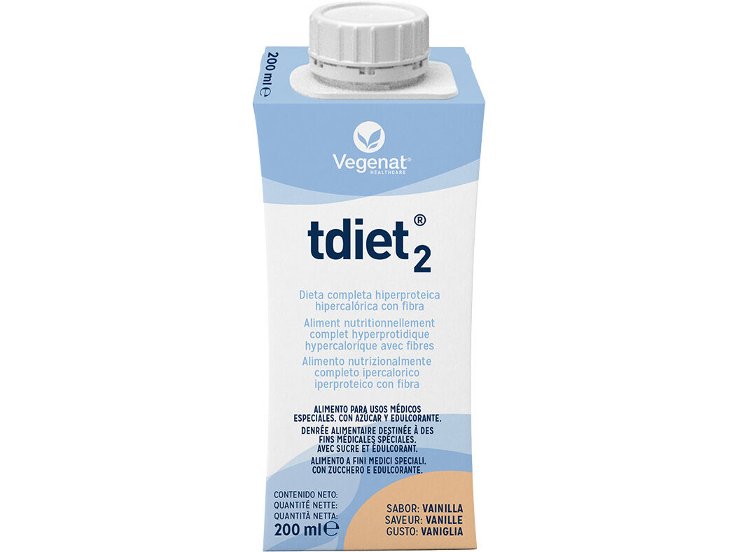 SUPLEMENTO NUTRISENS TDIET 2 BAUNILHA 200 ML image number 0