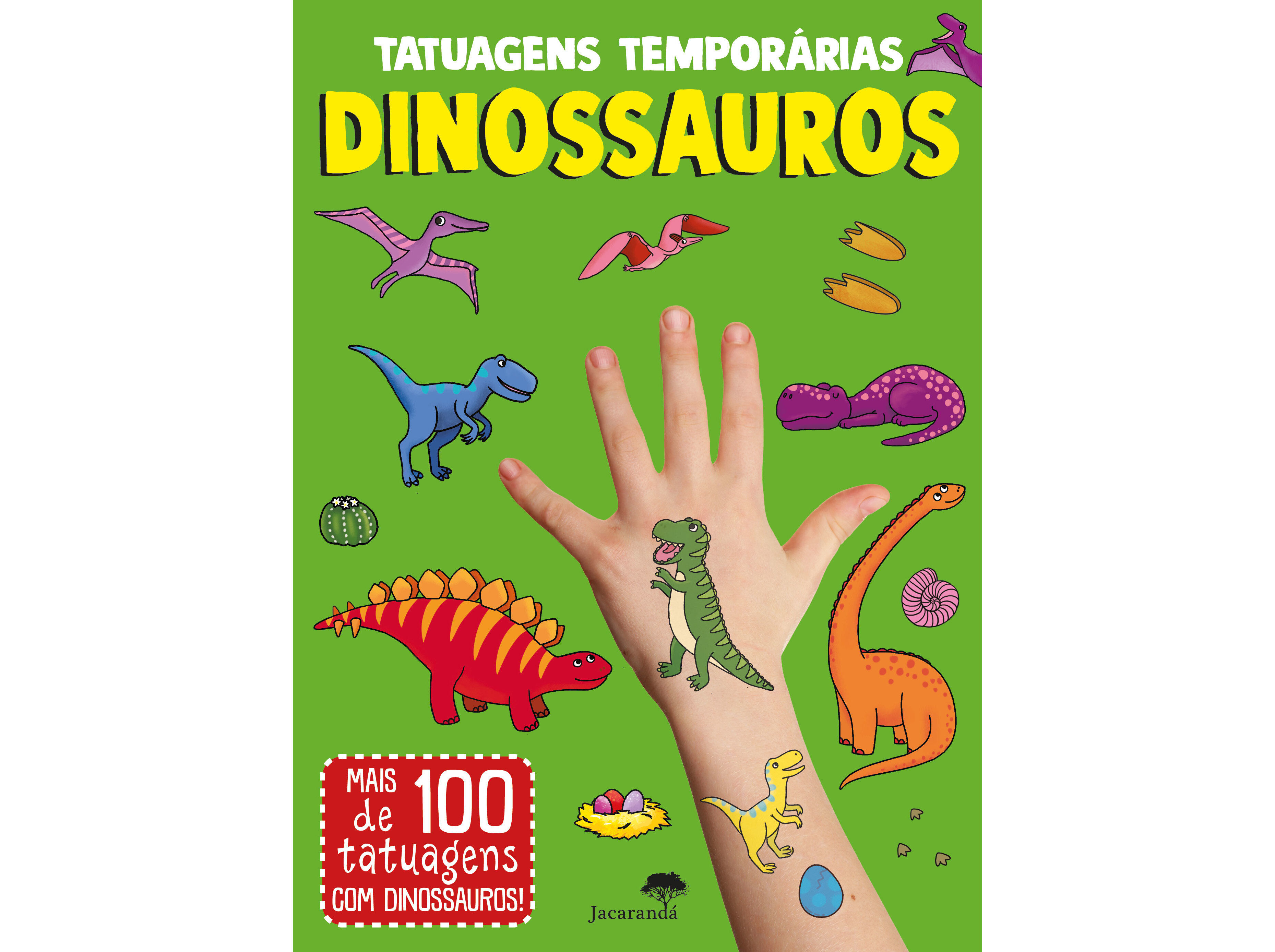 LIVRO TATUAGENS DINOSSAUROS image number 1