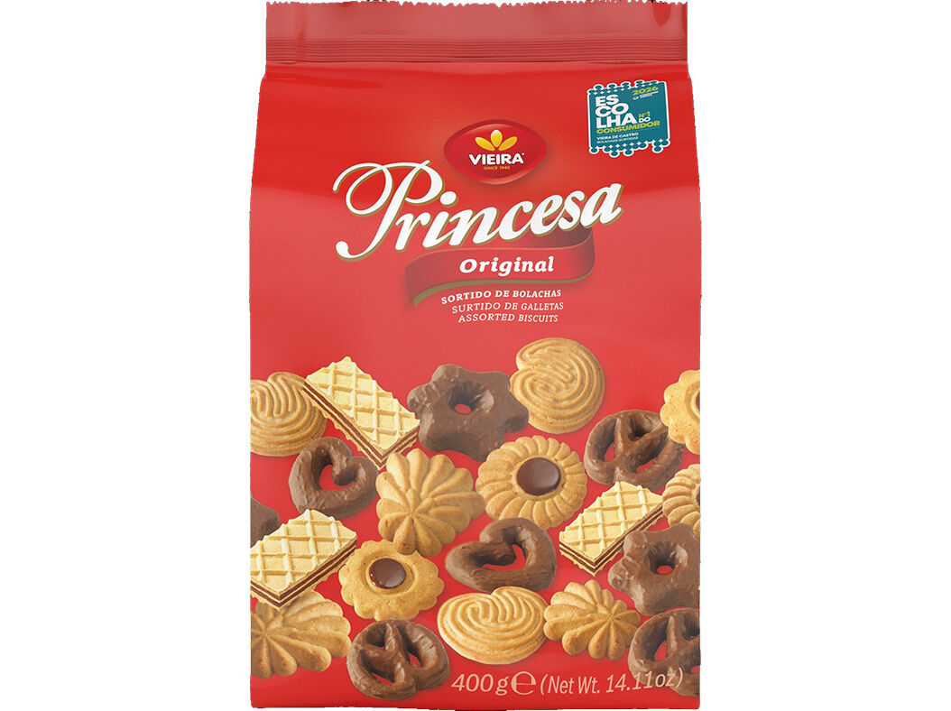 BOLACHA SORT VIEIRA PRINCESA 400 G image number 0