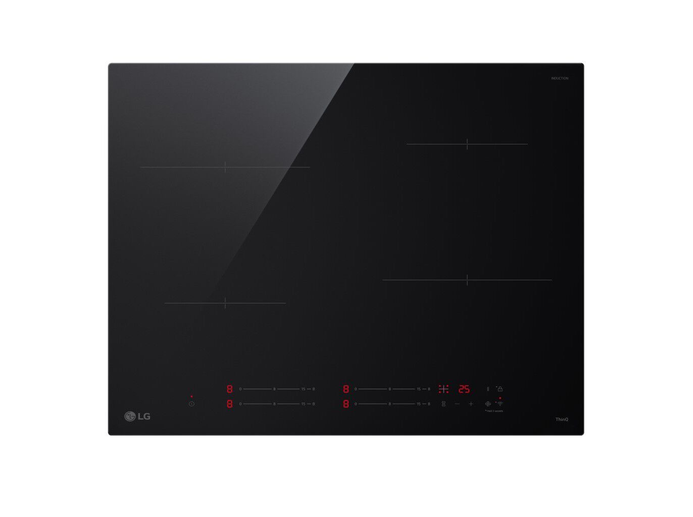 PLACA INDU&Ccedil;&Atilde;O LG CI5Z2423BN 4 ZONAS 60 CM image number 2