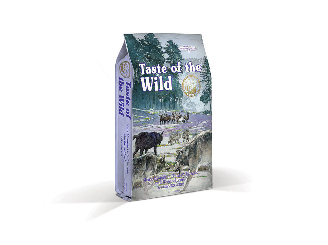 RA&Ccedil;&Atilde;O C&Atilde;O TASTE OF THE WILD SIERRA BORREGO 2KG* image number 0