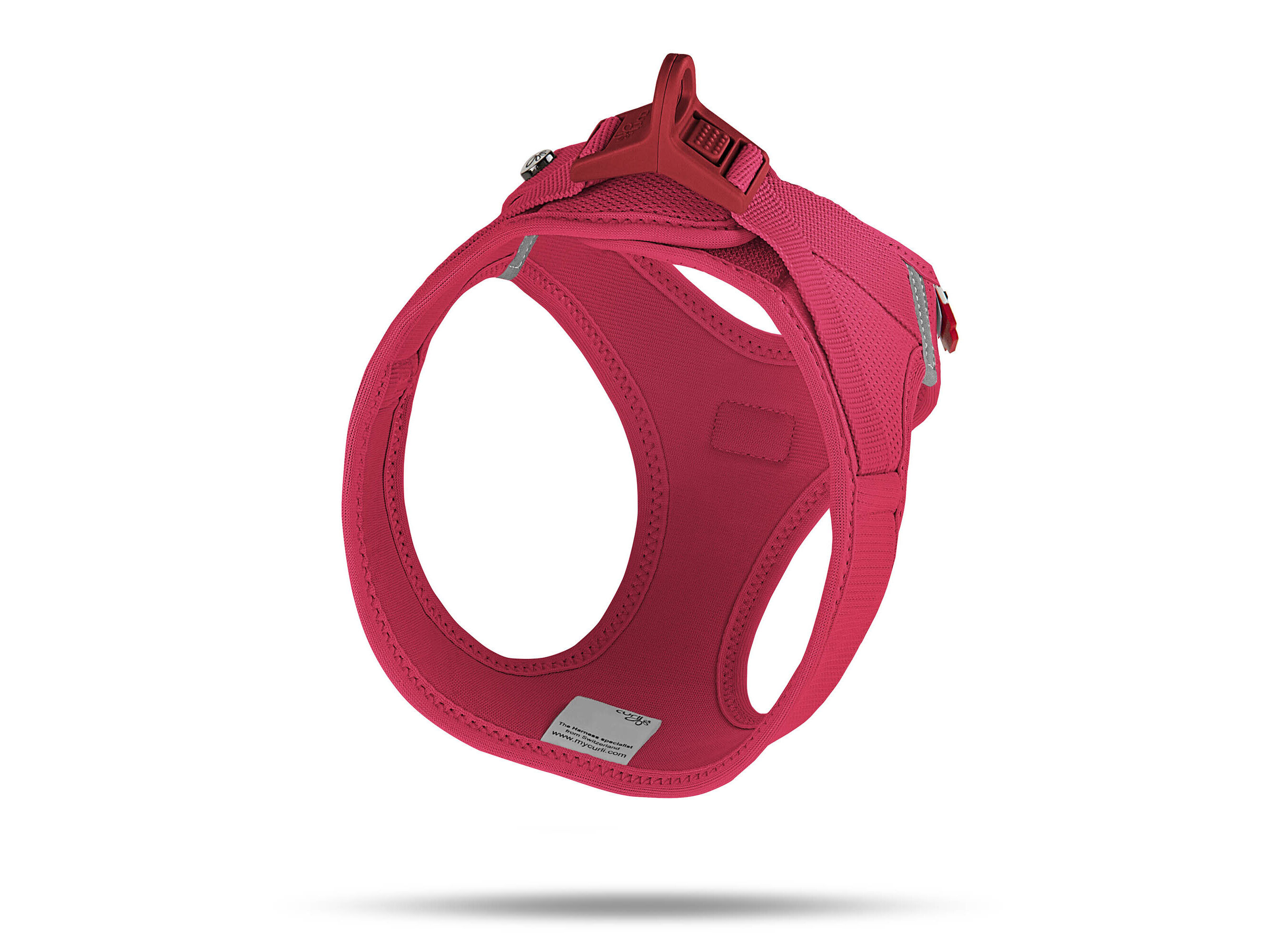 PEITORAL PARA C&Atilde;O CURLI AIR MESH VERMELHO L image number 1