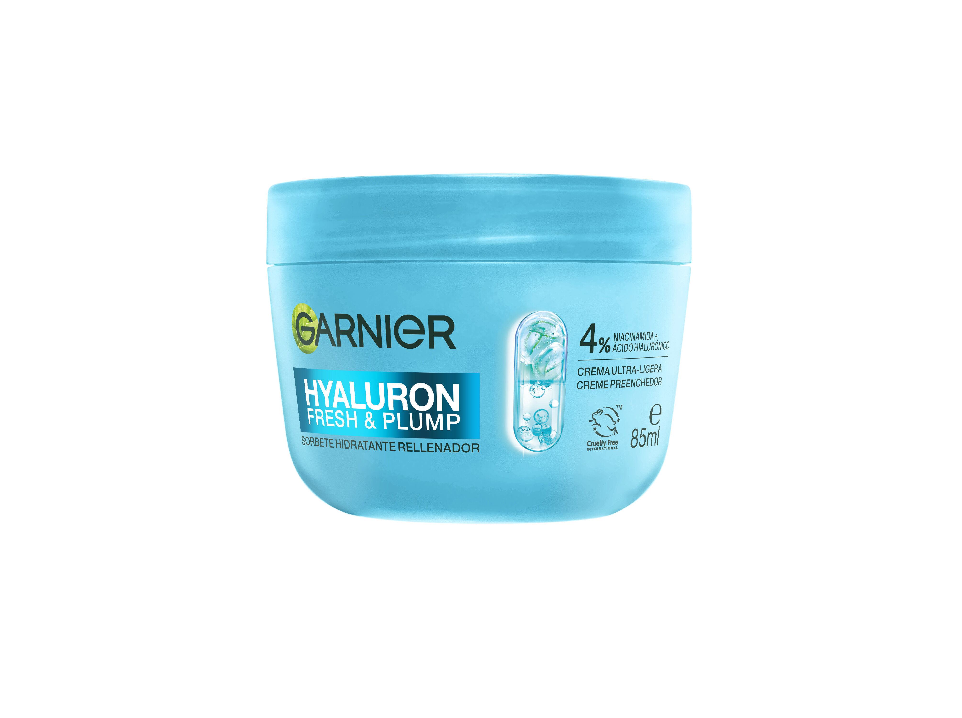 CREME ROSTO GARNIER SORBET HIALUR&Oacute;NICO 85ML image number 0