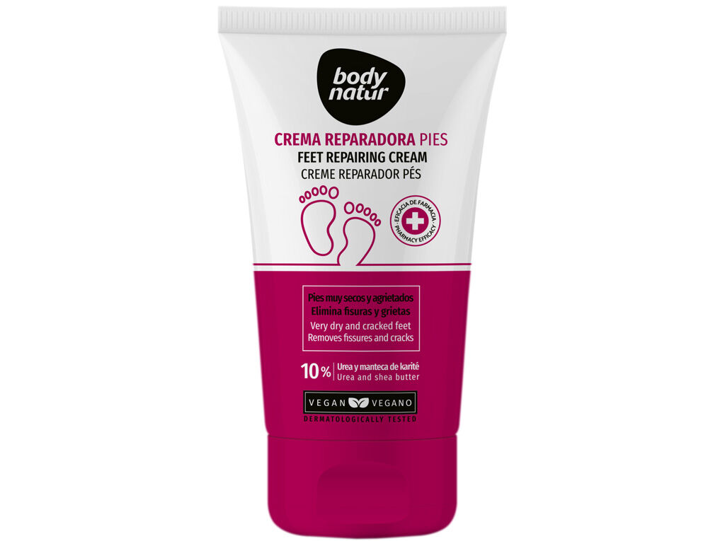 CREME REPARADOR P&Eacute;S BODY NATUR 100ML image number 0