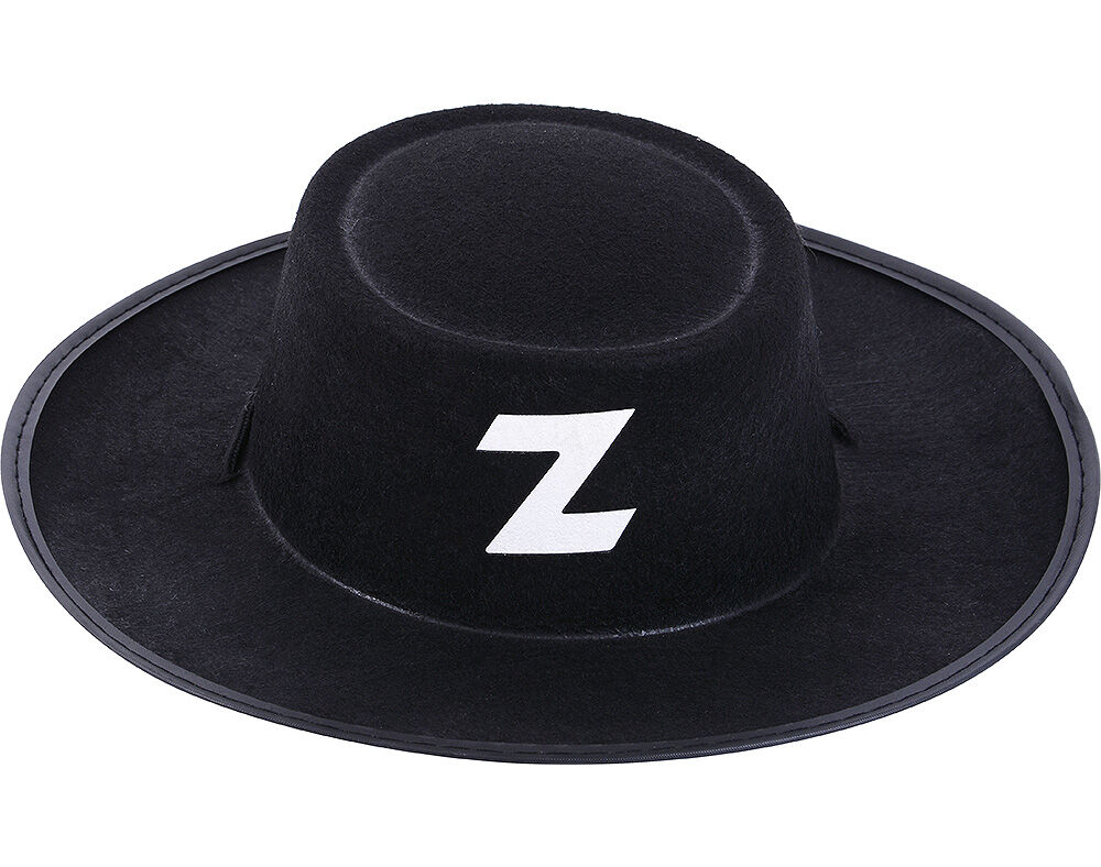 CHAPEU DO ZORRO PARA CRIAN&Ccedil;A