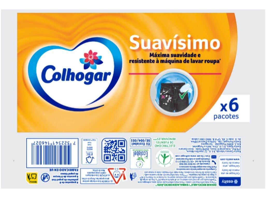 LEN&Ccedil;OS BOLSO COLHOGAR COMPACTO M&Aacute;Q. ROUPA 6UN image number 1