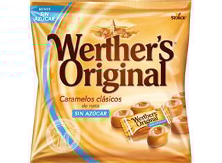 CARAMELOS WERTHER'S ORIGINAL STORCK SEM A&Ccedil;&Uacute;CAR 90G