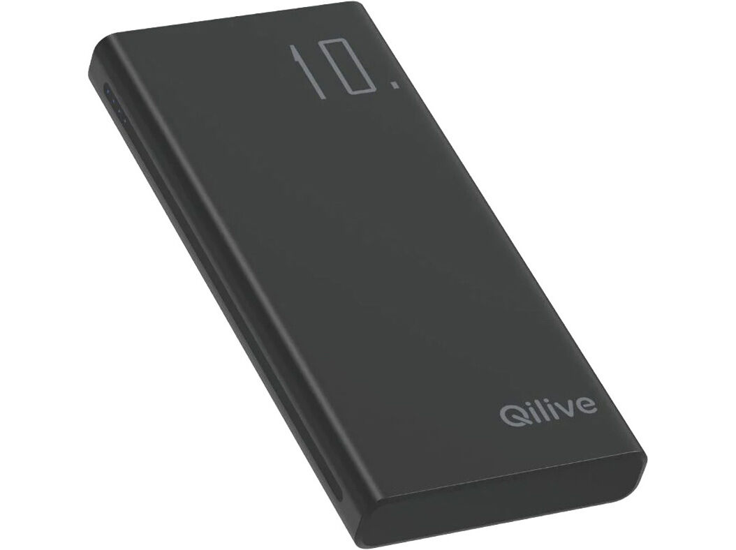 POWERBANK QILIVE 600183092 PRETO 10 000 MAH 15W