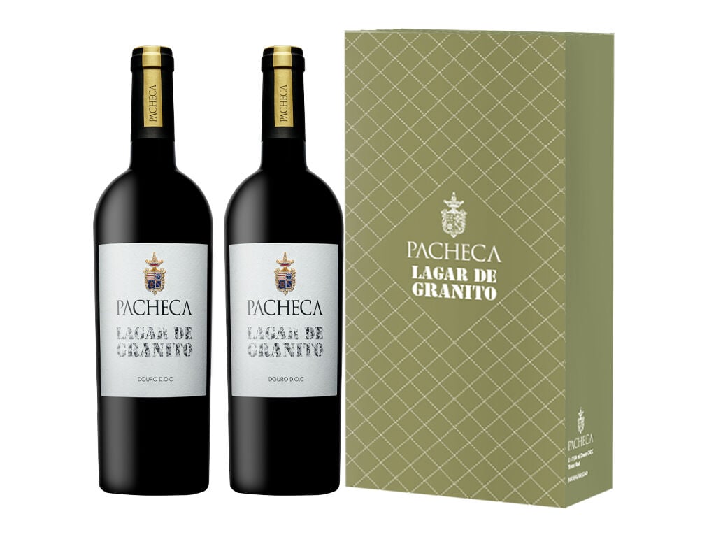 CONJUNTO VINHO TINTO PACHECA LAGAR DE GRANITO DOURO 2X0.75L