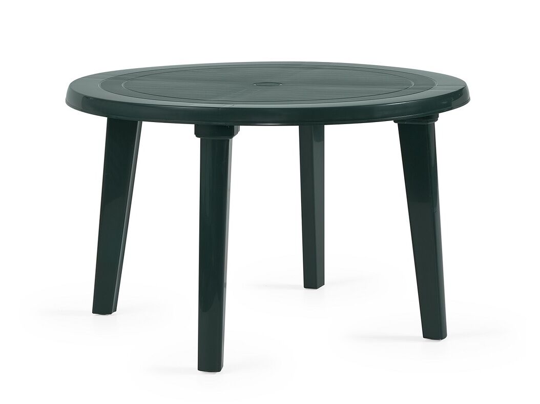 MESA REDONDA BRAGA 3G RESINS VERDE 90CM