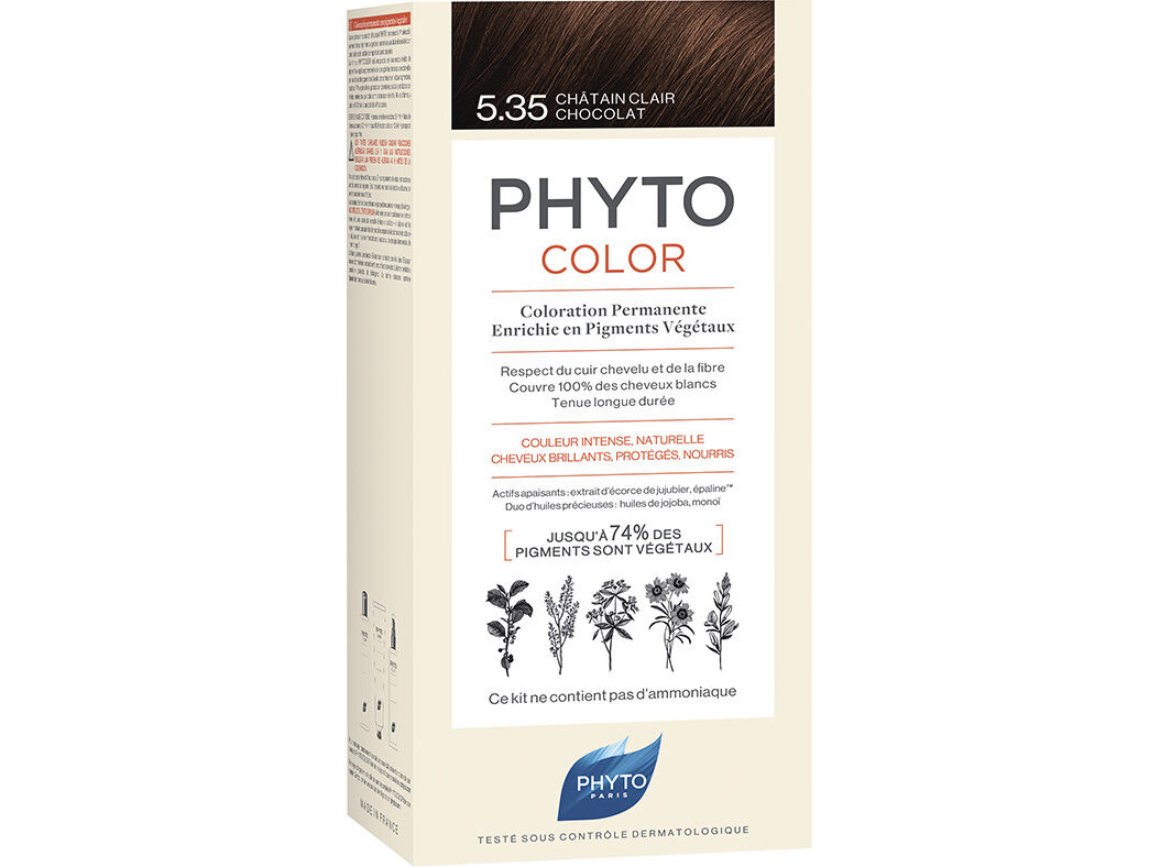 COLORA&Ccedil;&Atilde;O PHYTO 5.35 CASTANHO CLARO CHOCOLATE
