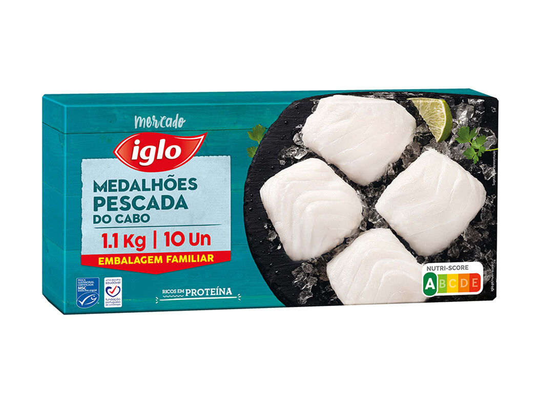 MEDALH&Otilde;ES IGLO PESCADA MSC 1.1 KG (10 UN) image number 0