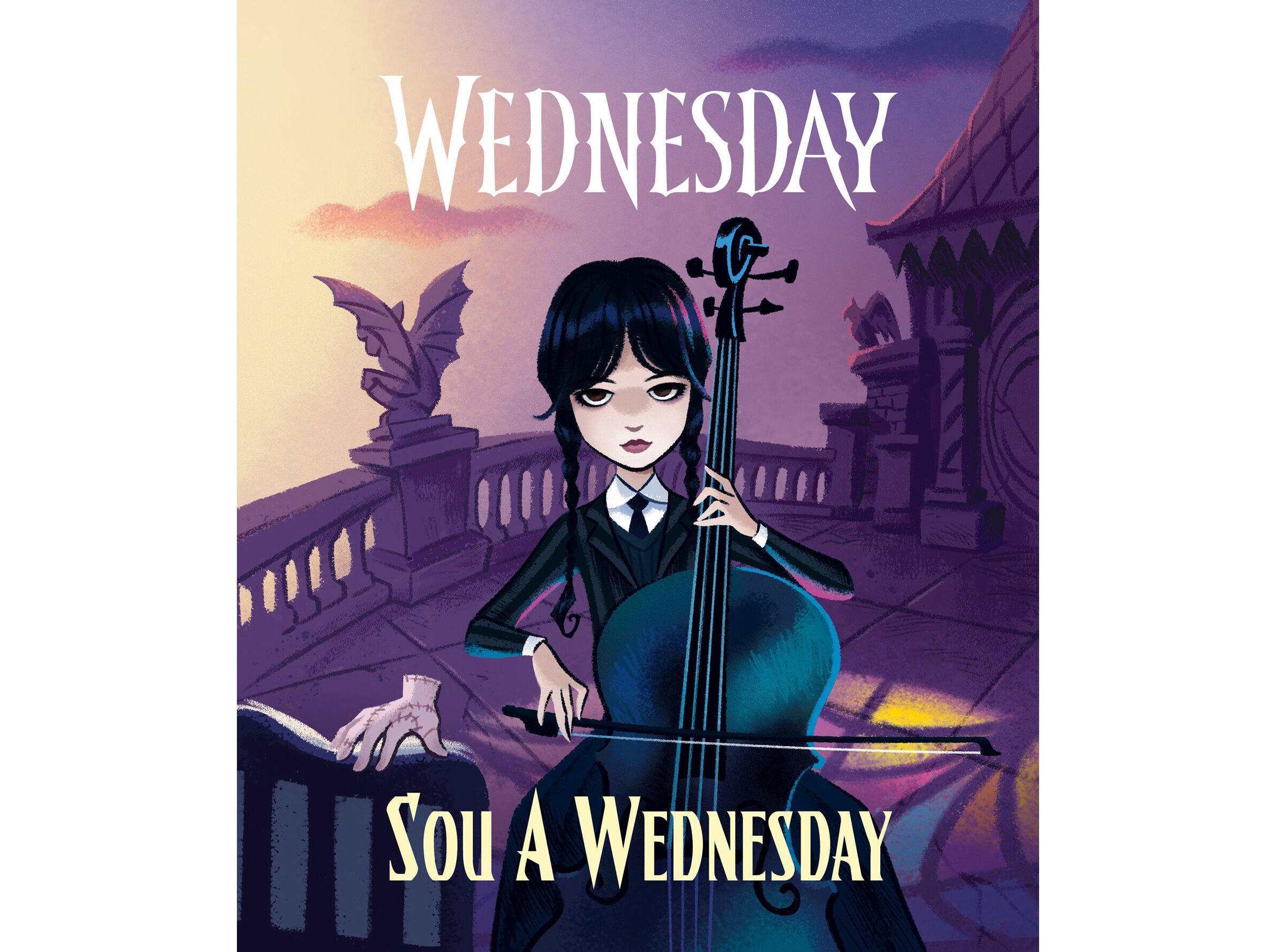 LIVRO WEDNESDAY: SOU A WEDNESDAY DAHLIA MOURNINGRIEF image number 0