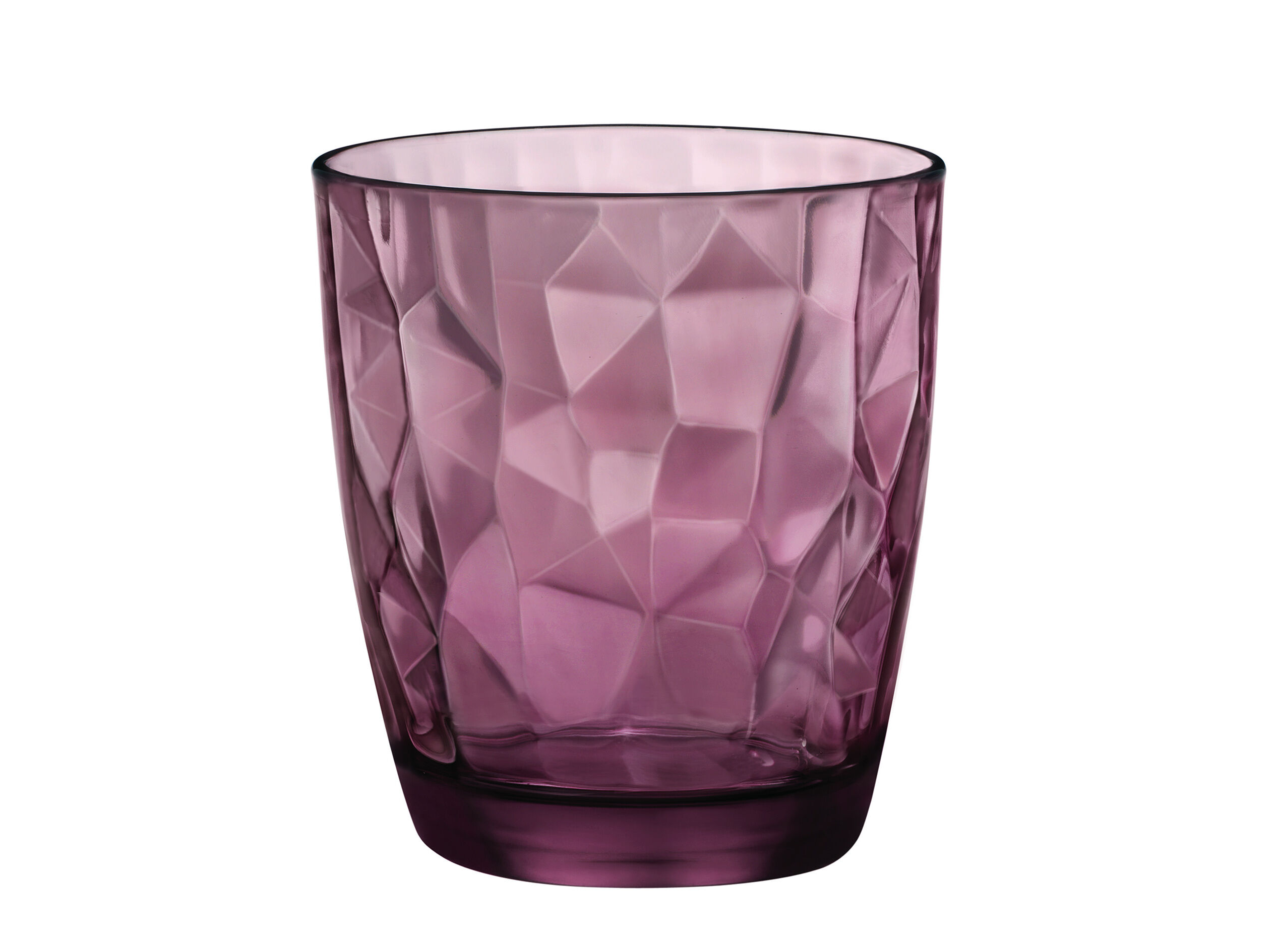 PACK 3 UNIDADES COPO DIAMOND BORMIOLI ROSA VIDRO 39CL