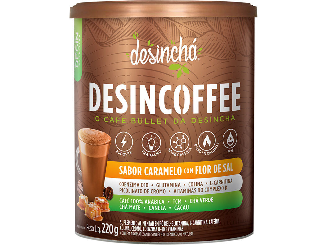 CAF&Eacute; DESINCH&Aacute; DESINCOFFEE CARAMELO SALG 220G