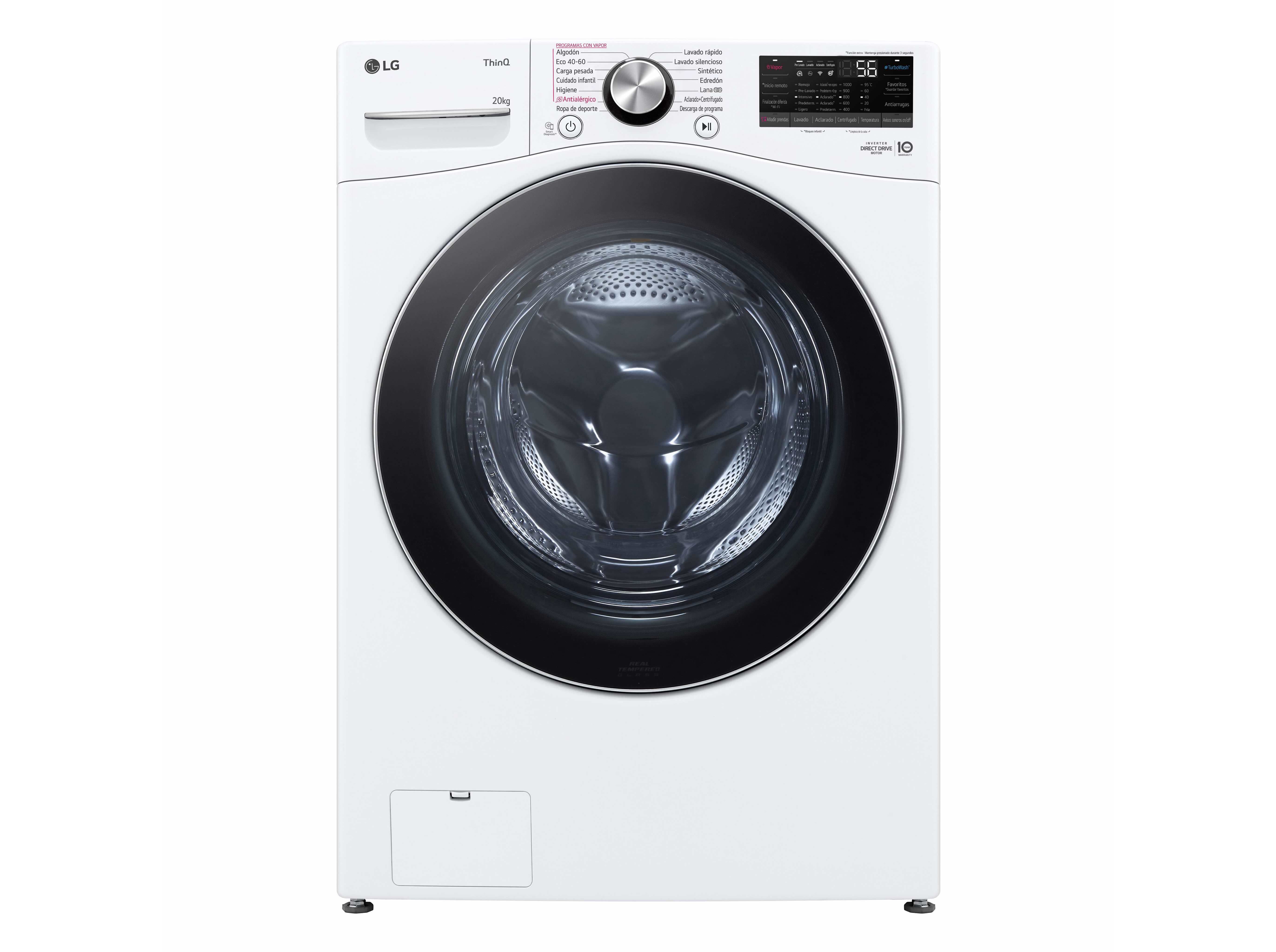 M&Aacute;QUINA DE LAVAR ROUPA LG F0P3CYV2W - BRANCO B 20 KG image number 0