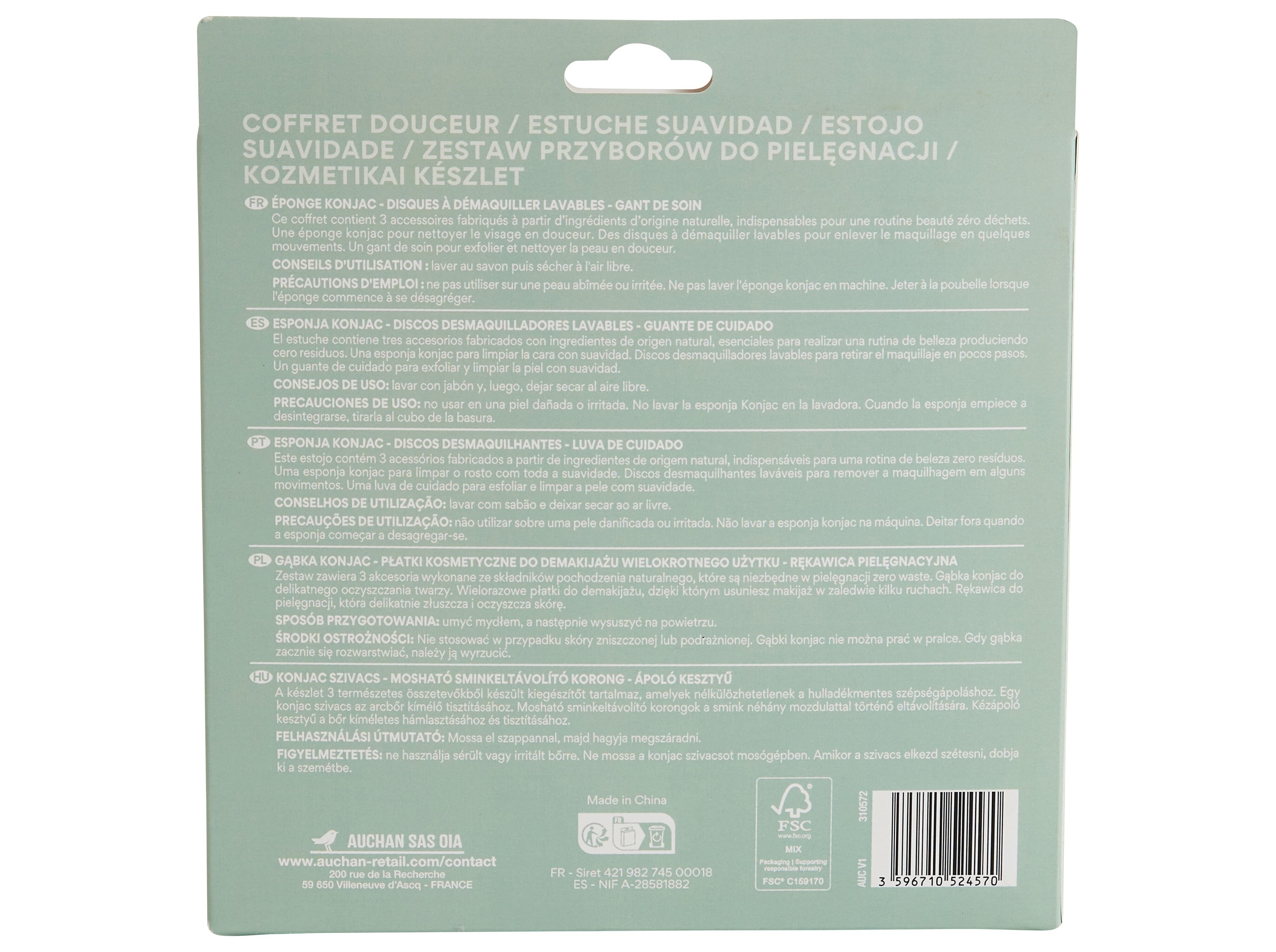 CONJUNTO COSMIA SUAVIDADE 3 PE&Ccedil;AS image number 2