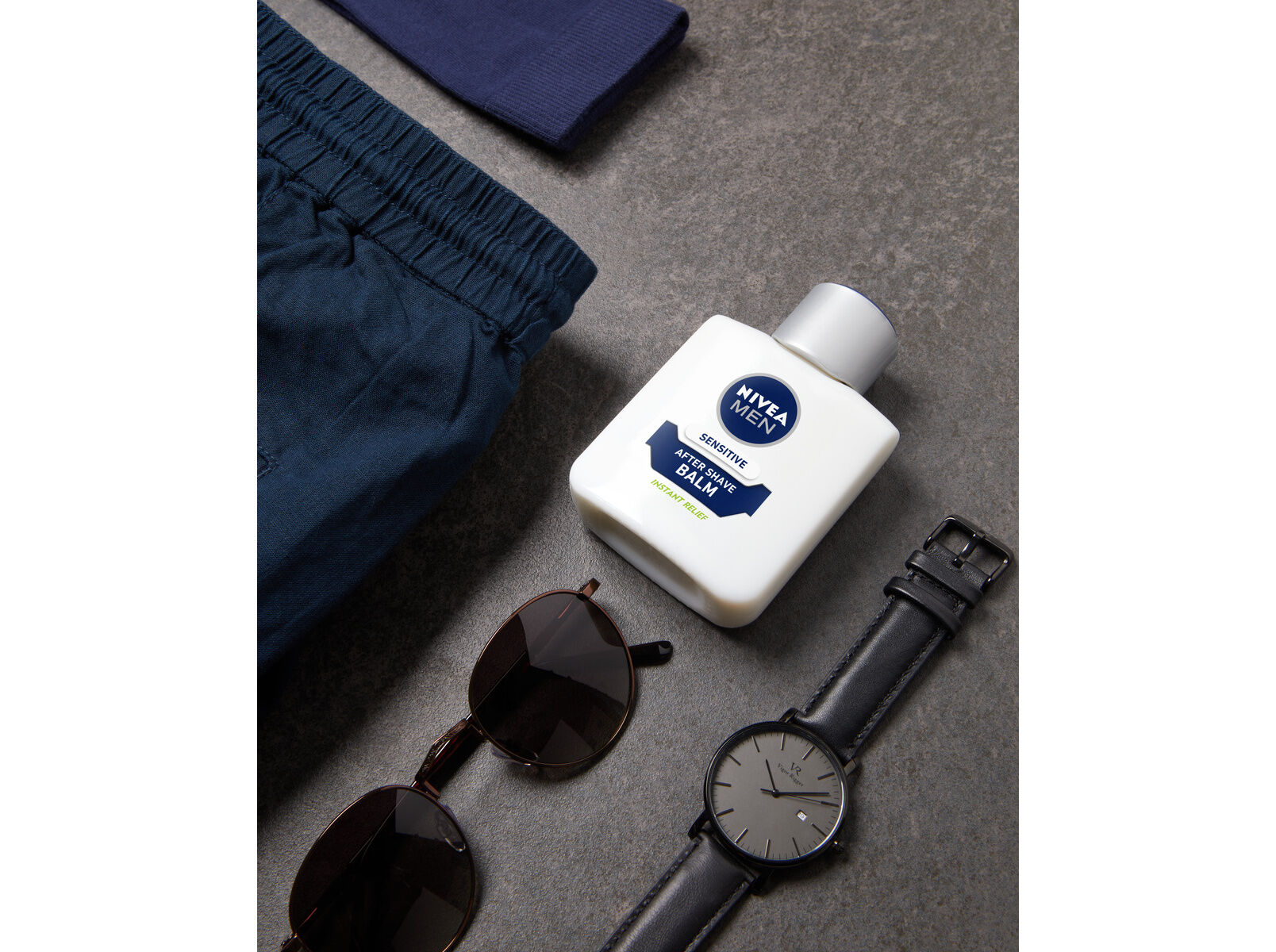After Shave B&aacute;lsamo Sensitive NIVEA MEN 100 ml image number 3