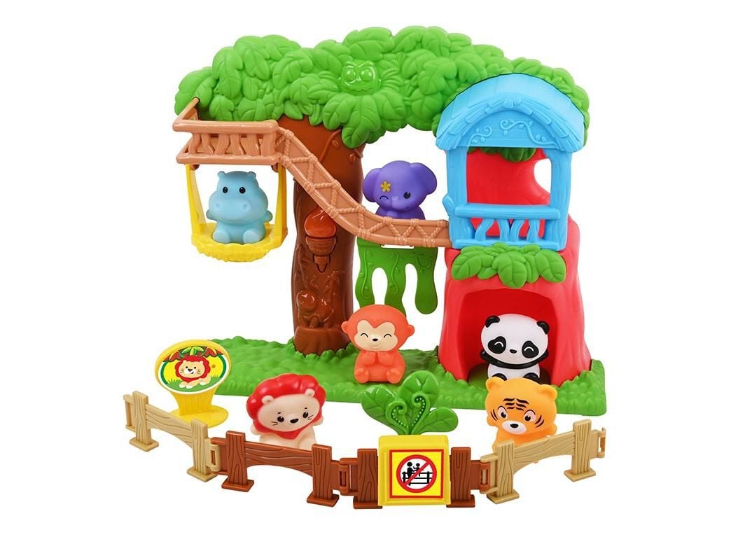 PLAYSET ANIMAIS ZOO ONE TWO FUN image number 1