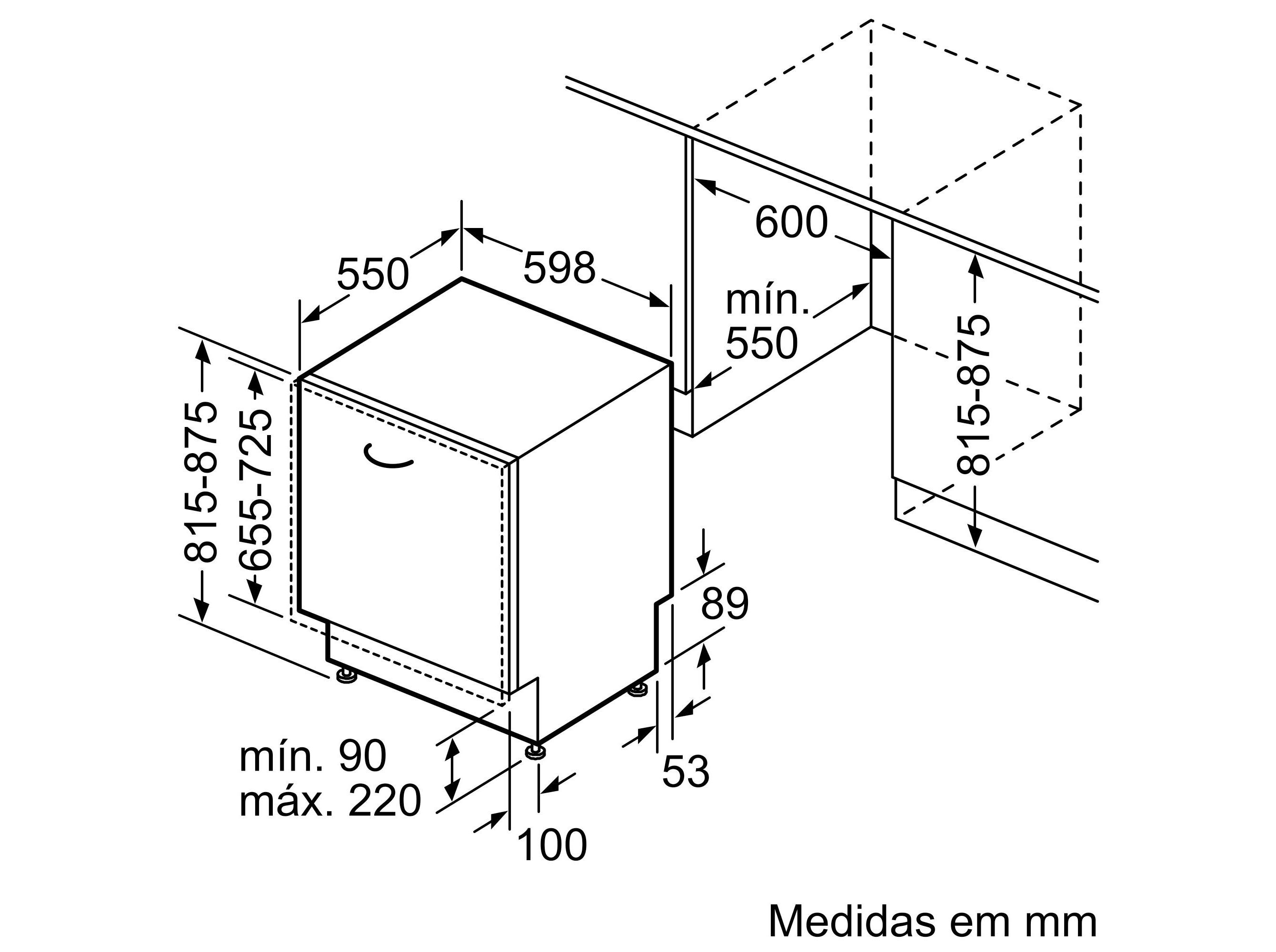M&Aacute;Q. LAVAR LOI&Ccedil;A ENCASTRE BOSCH SMV4HVX15E C 14CONJ image number 7