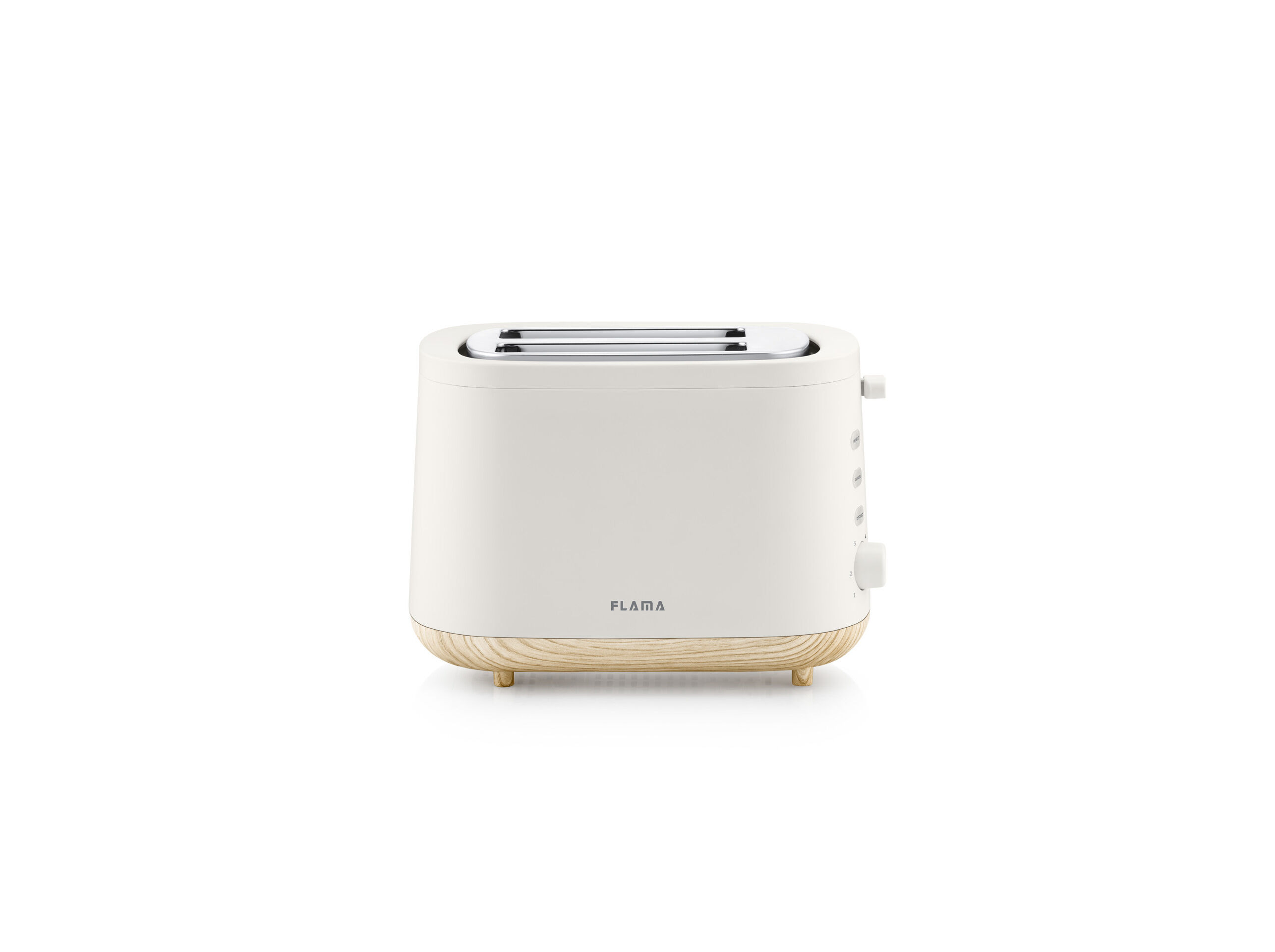 TORRADEIRA 2 FENDAS FLAMA 981FL 1050W PEARL WHITE image number 1