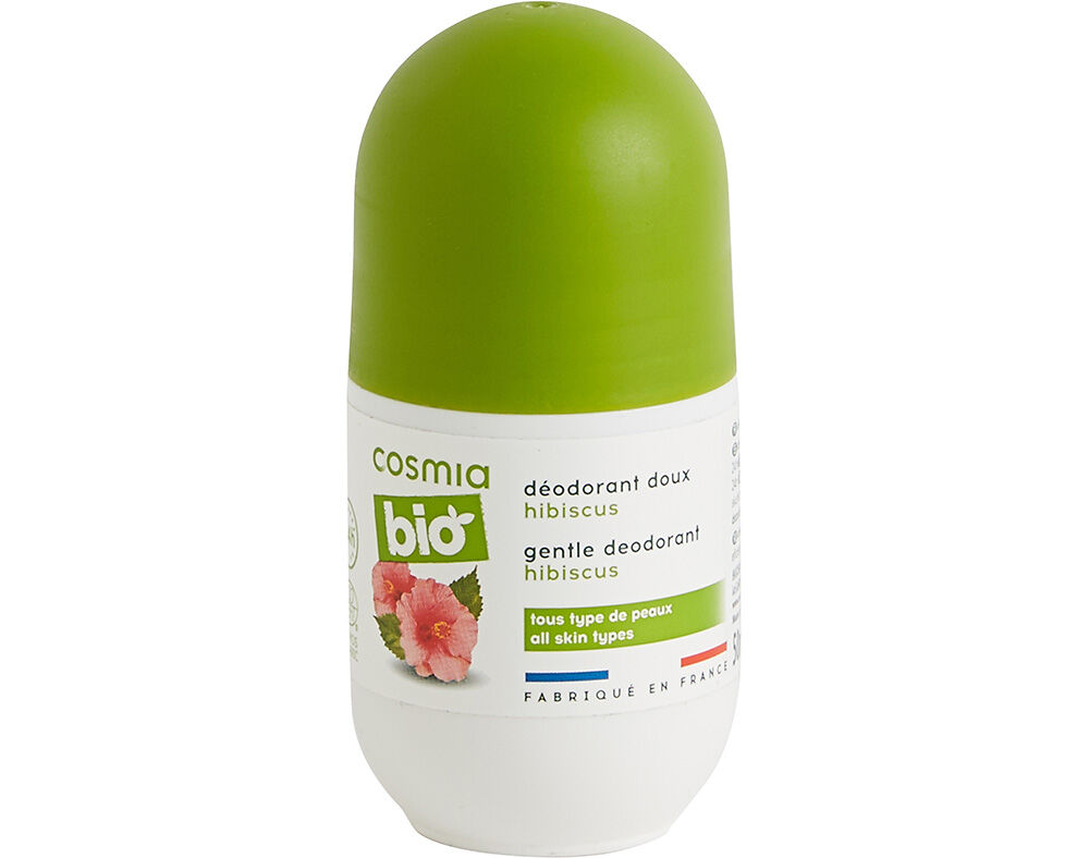 DESODORIZANTE ROLL ON COSMIA BIO SUAVE PERFUME HIBISCO 50ML