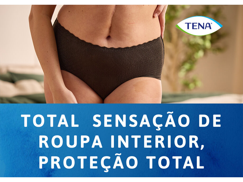 CUECAS INCONTIN&Ecirc;NCIA TAMANHO M PRETA TENA SILHOUETTE 9 UN image number 2