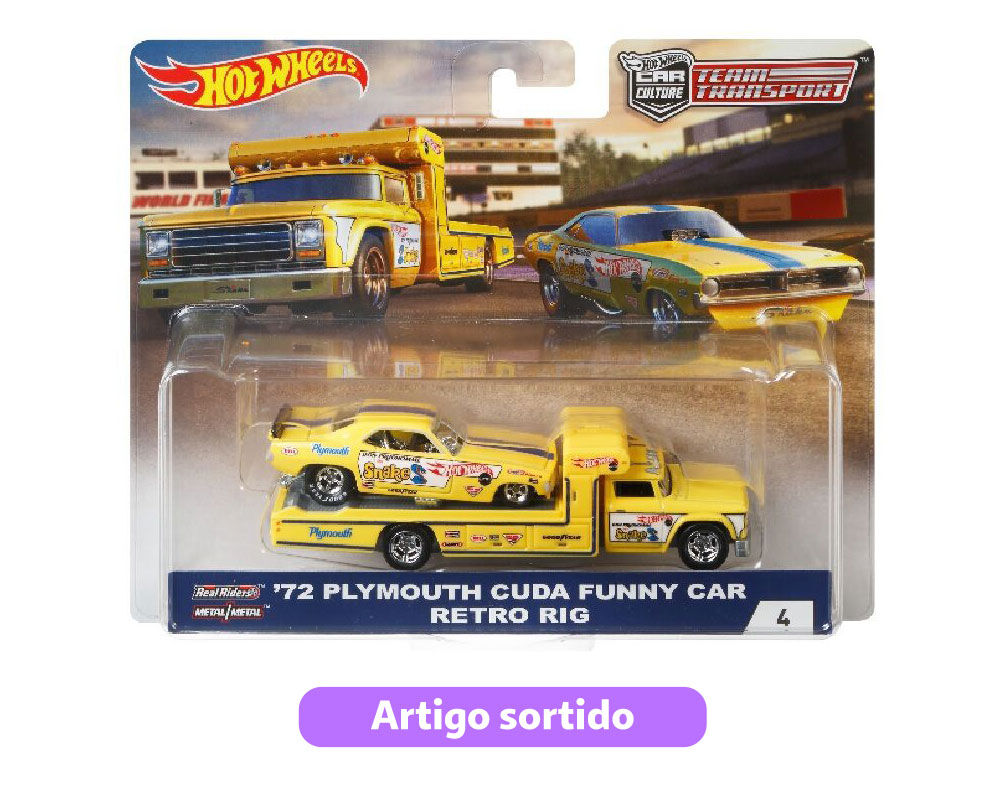 EQUIPA DE TRANSPORTE HOT WHEELS MODELOS SORTIDOS image number 1