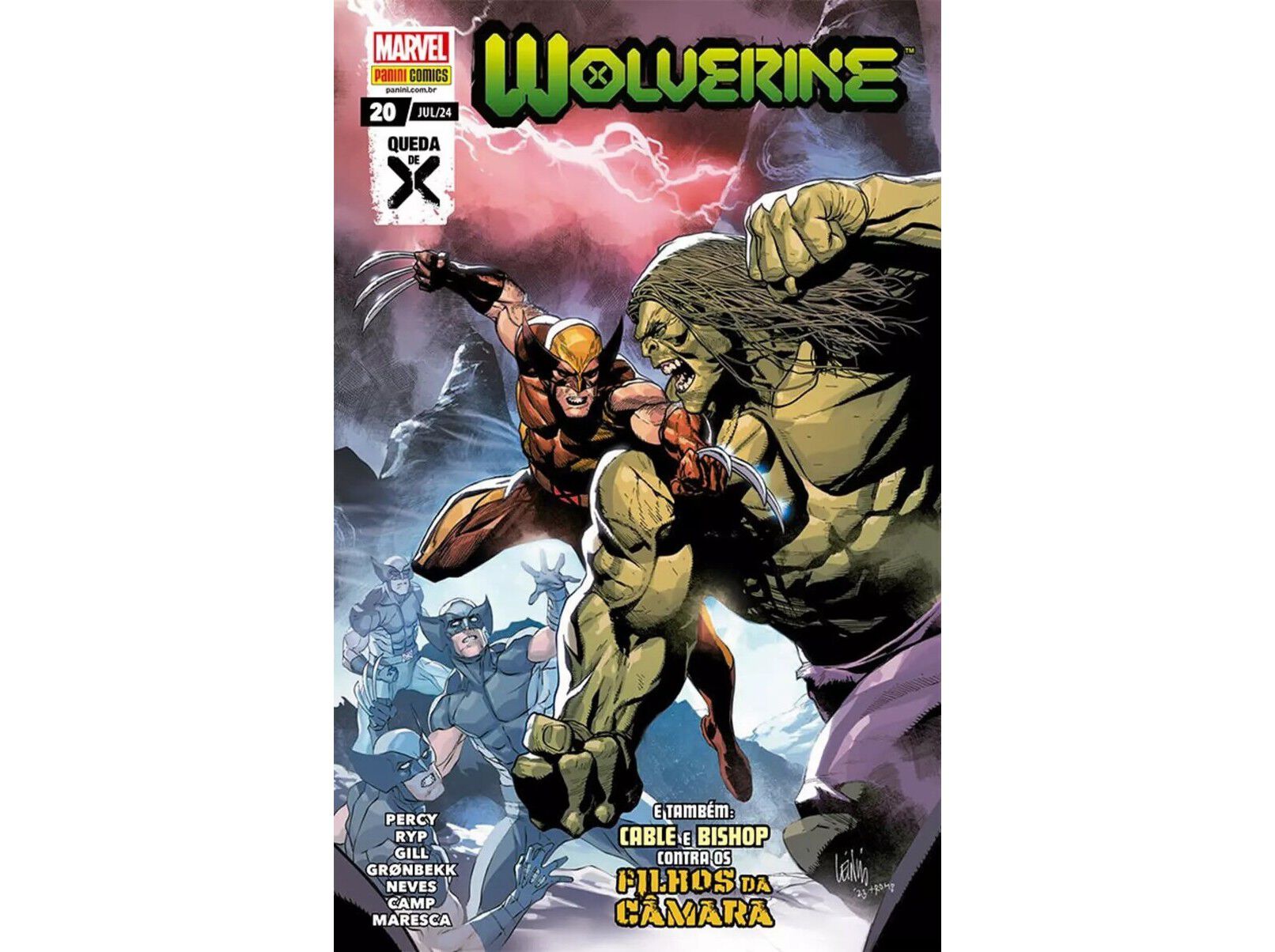 LIVRO WOLVERINE 20 image number 0