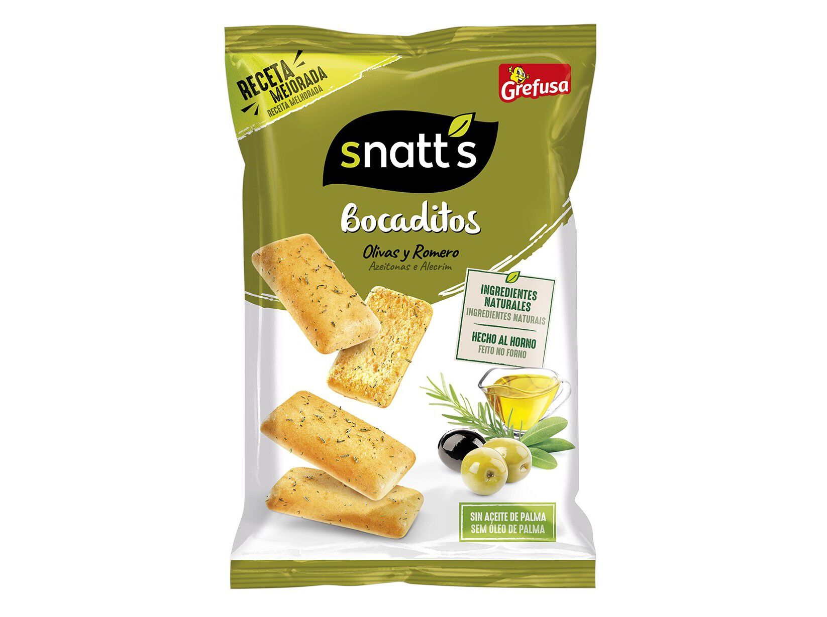 P&Atilde;O TORRADO GREFUSA AZEITONAS E ALECRIM 110GR image number 0