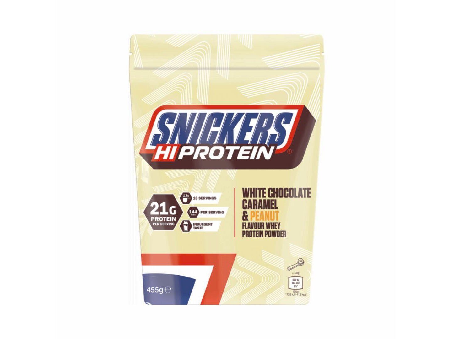 PROTEINA WHEY SNICKERS WHITE 455GR