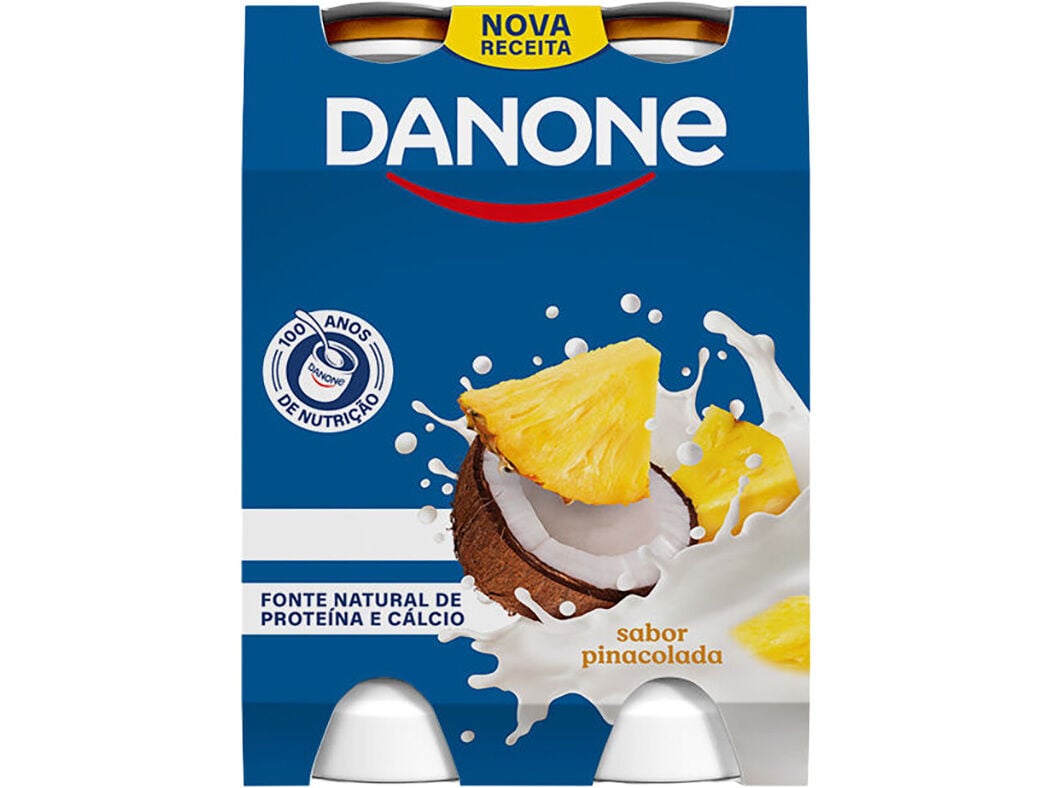 IOGURTE LIQUIDO DANONE ANAN&Aacute;S C&Ocirc;CO 4X155G image number 0