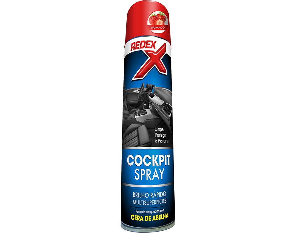 SPRAY COCKPIT REDEX MORANGO 600ML image number 0