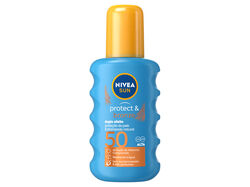 Protetor Solar Bronzeado Natural Spray Fp50 Protect & Bronze Nivea Sun 200 ml