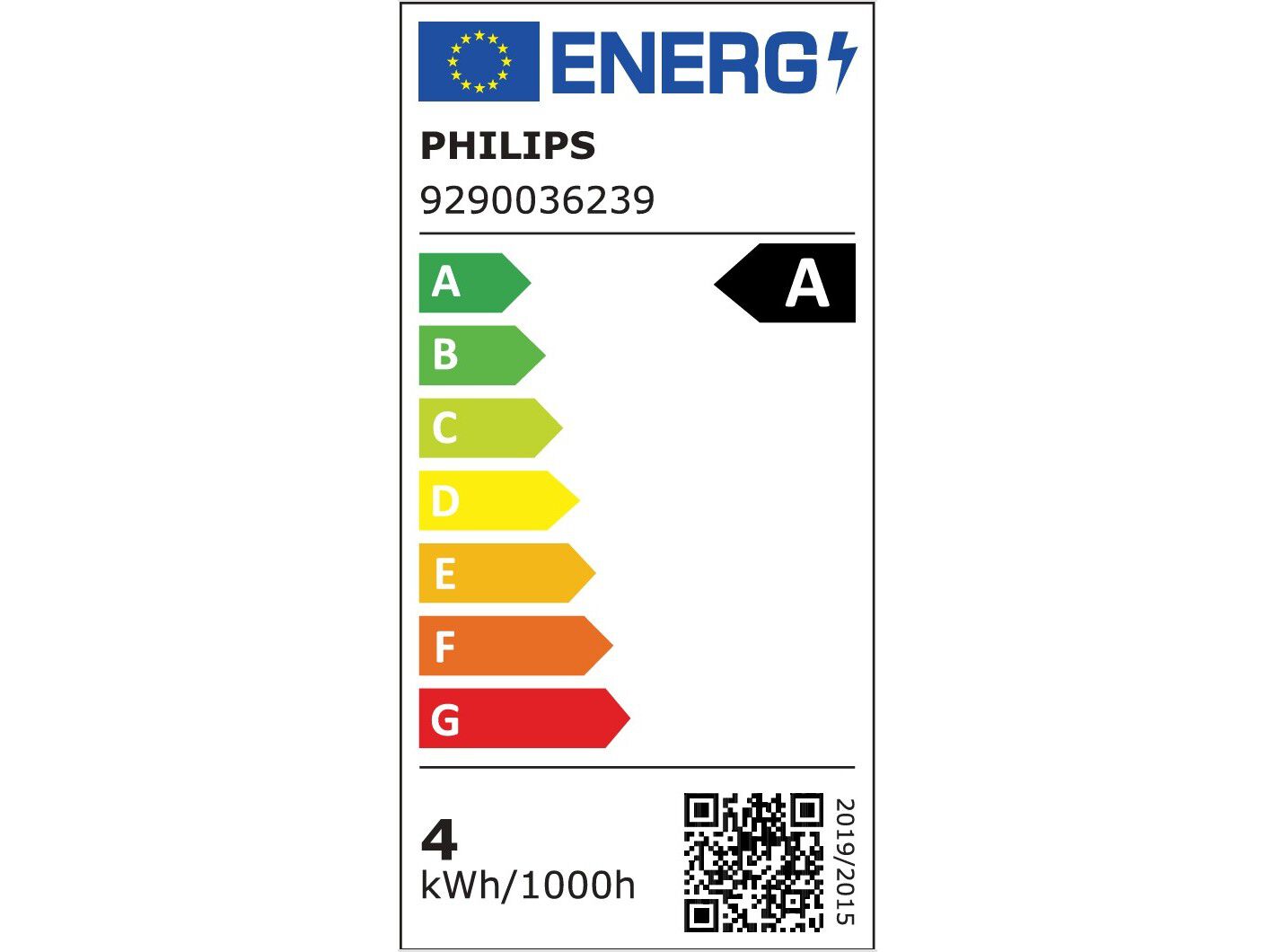LAMPADA LED A60 E27 PHILIPS FILAMENTO 4000K 60W image number 2