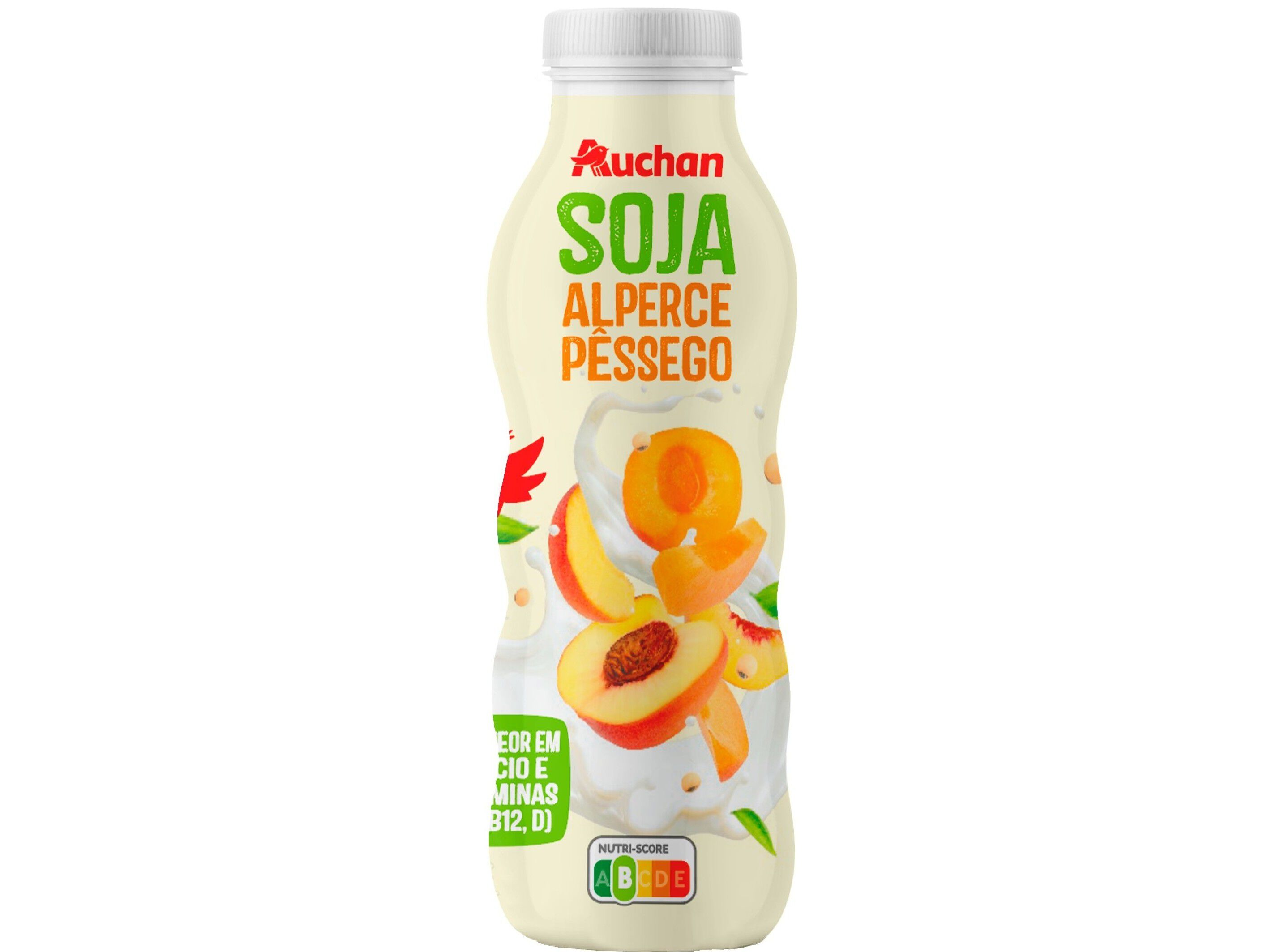 SOJAGURTE L&Iacute;QUIDO AUCHAN ALP&Ecirc;RCE E P&Ecirc;SSEGO 150ML image number 0