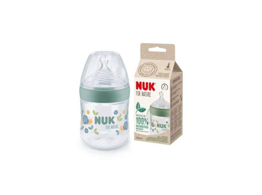 BIBER&Atilde;O NUK FOR NATURE SIL. VERDE 150ML S image number 0