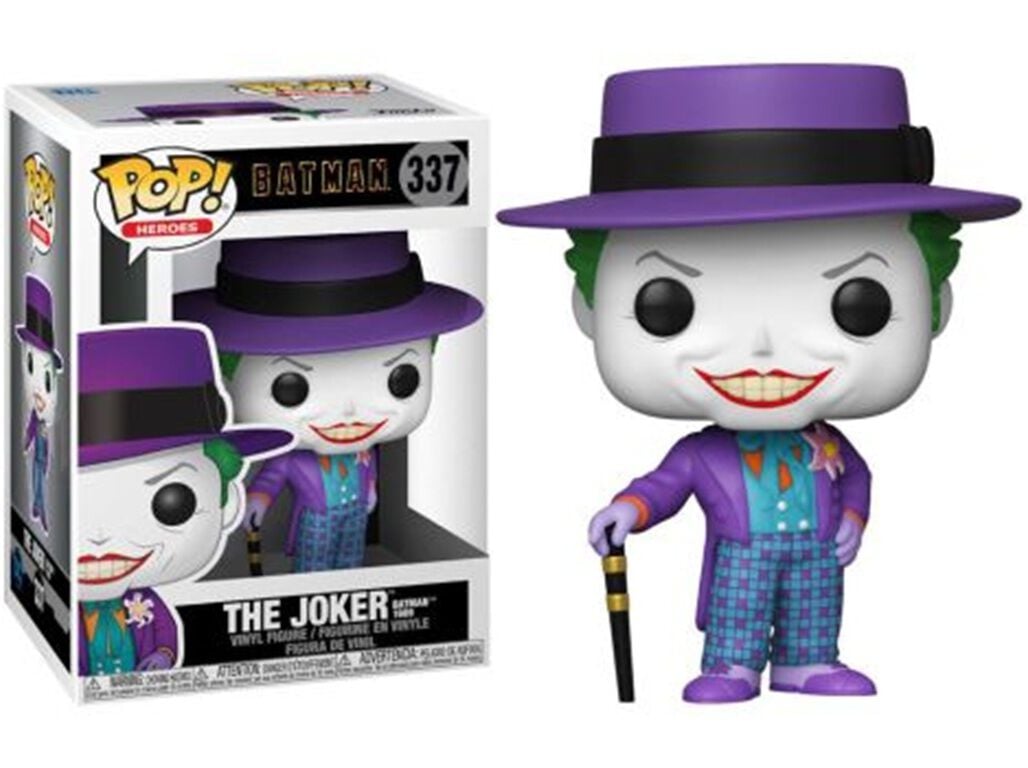 FIGURA POP BATMAN 1989 FUNKO JOKER image number 0