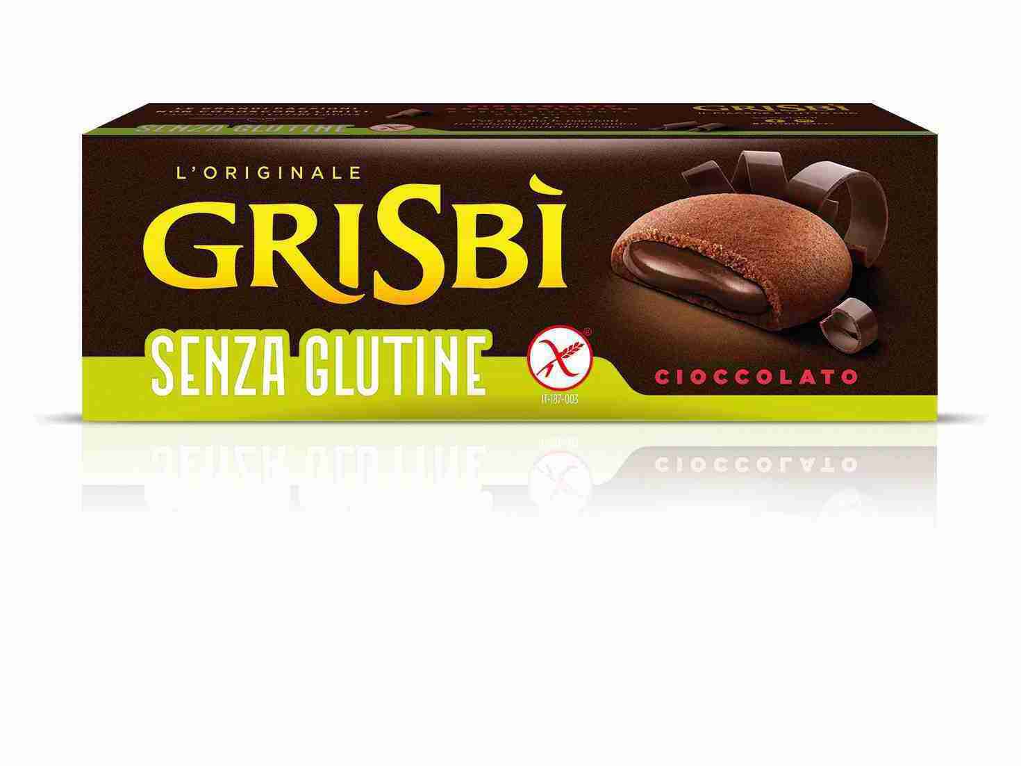 BOLACHAS VICENZI GRISBI CHOCOLATE DUPLO SEM GL&Uacute;TEN 150G