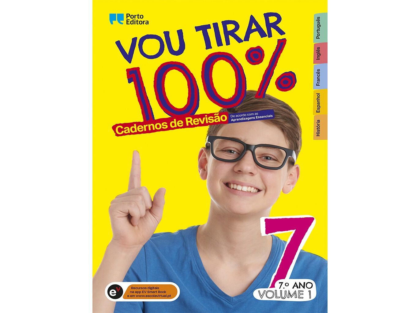 LIVRO VOU TIRAR 100% - 7&ordm; ANO - VOLUME 1 image number 1