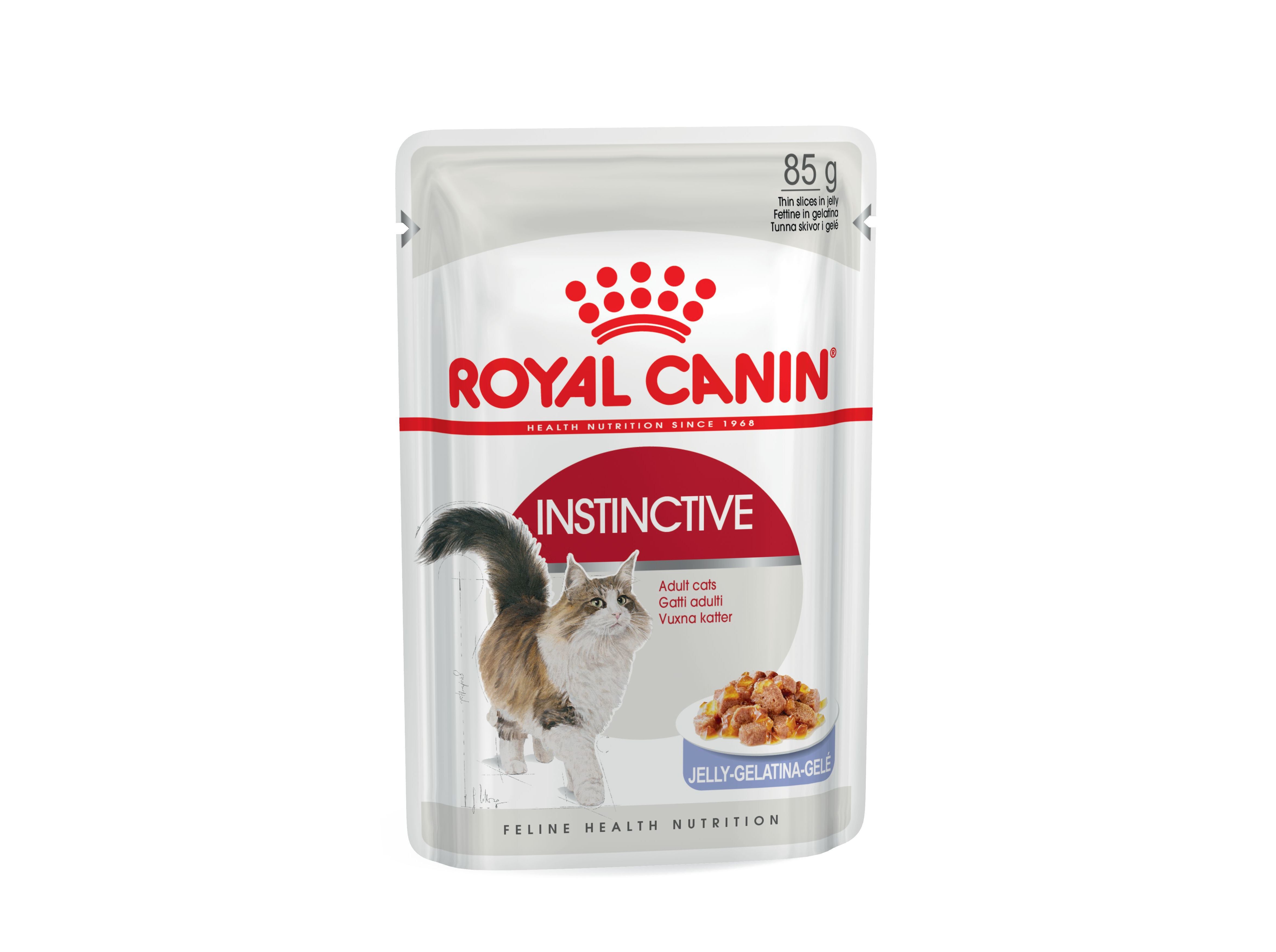 COMIDA H&Uacute;MIDA GATO ROYAL CANIN INSTINCTIVE JELLY 85G image number 0